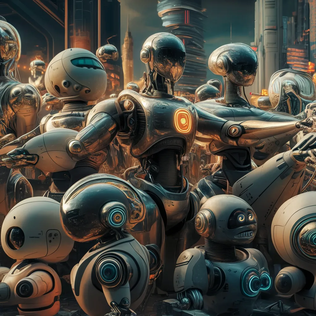 ponas robotas