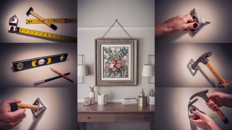 how to hang a picture